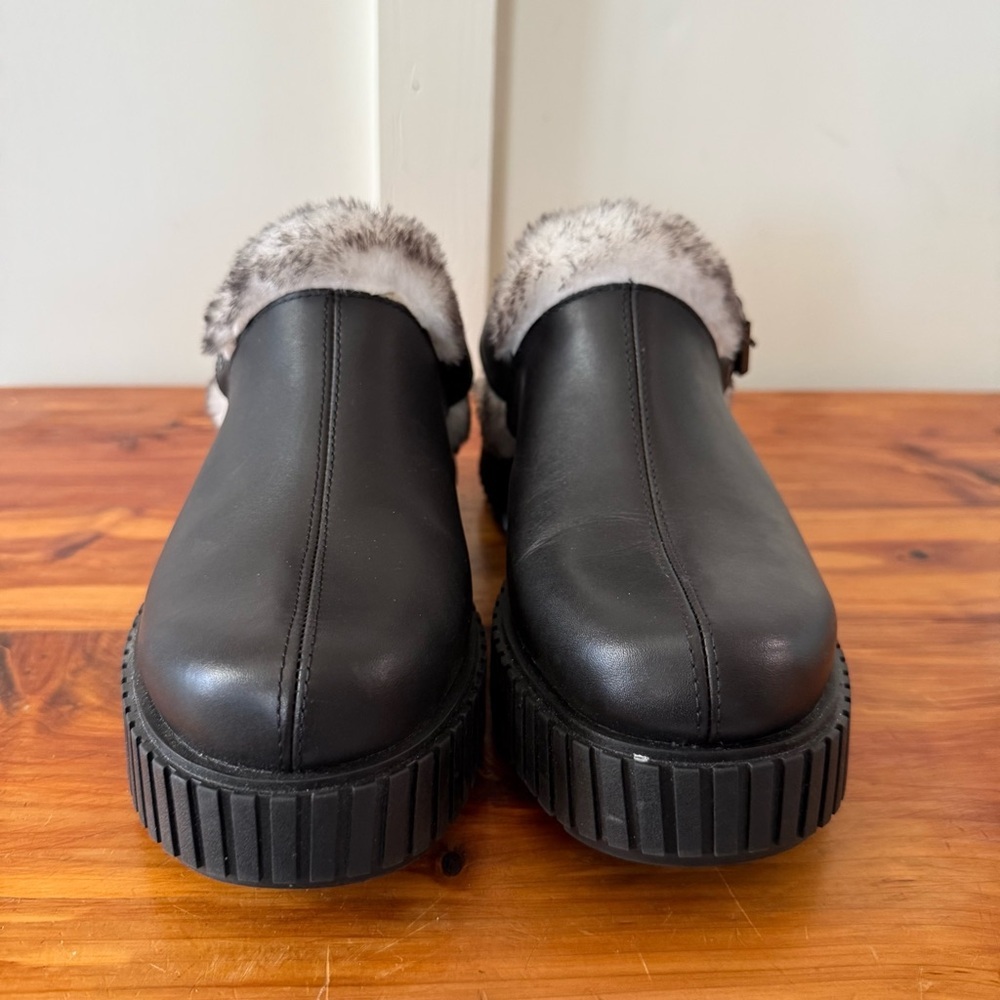 Sorel Ona Ave Slingback Black Mules - Picture 5 of 9